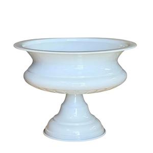 Jarrón de Hierro Plateado al por Mayor, Moderno, Resistente al Óxido, con Base, para Flores de Boda, Decoración Metálica para Mesa, Hotel, Eventos - Product Image 1