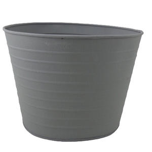 Bol de service en métal de forme ronde feuille d'or avec bol de service à salade de couleur grise pour la décoration de cuisine et de table - Product Image 2