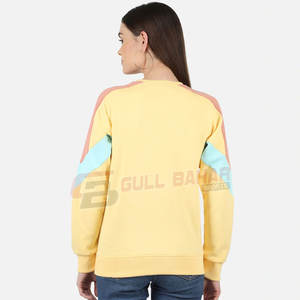 Sudadera de mujer con tela transpirable y dobladillo acanalado para sudadera informal de estilo callejero para mujer - Product Image 5
