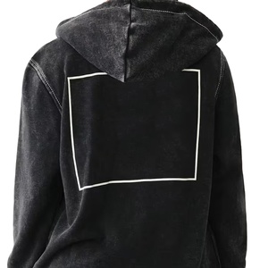 Nuevo último diseño Logo algodón lavado ácido Sudadera con capucha conjunto corto mujeres transpirable conjunto de dos piezas para gimnasio Fitness Wear 2026 - Product Image 6