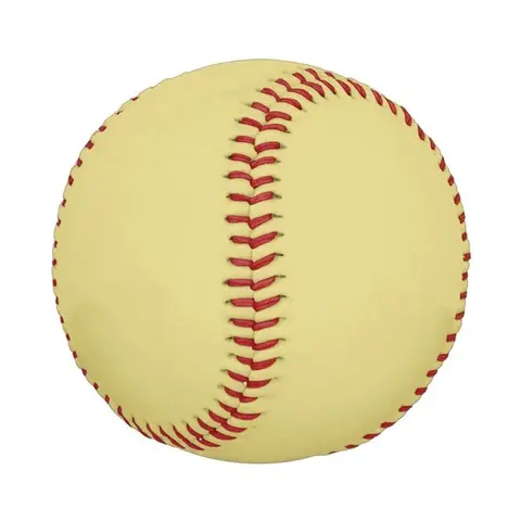 OEM Throwing Training Grinding Teeth Bounce Ball leather material custom logo Baseball Softball Fluorescent Foam Rubber