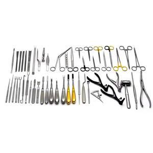 Juego de cirugía de nariz Rinoplastia Sheen Set ENT Nasal Set de 21 piezas para herramientas de septoplastia ENT Instrumentos de Cirugía de garganta de oído vaslcare - Product Image 1