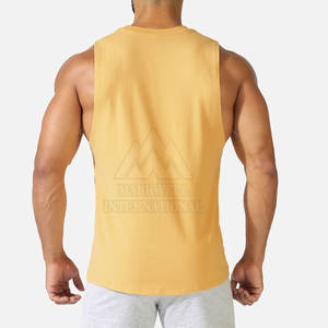 Comfortable Gym Fitness Clothing <b>Men</b> <b>Singlets</b> Active Wear Low Price In Stock <b>Men</b> <b>Singlets</b> - Product Image 4