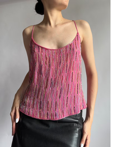 Camiseta sin mangas de una pieza de satén sólido ecológico sostenible para mujer - Product Image 3