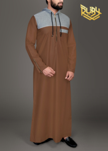 Bán buôn XXL Arabic phong cách thobes với cap Mô hình đồng bằng tay áo túi đầy đủ chiều dài truyền thống vải thobes bởi nhà xuất khẩu - Product Image 2