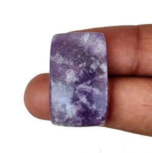 Qualité supérieure 100% naturel violet lépidolite Cabochon taille et forme personnalisées pierres précieuses en vrac pour la fabrication de bijoux utilisation au taux de vrac - Product Image 1