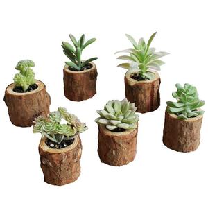 Vase à fleurs en bois naturel de bonne qualité, style classique pour décoration intérieure, décoration de table, offre spéciale, meilleure pièce - Product Image 1