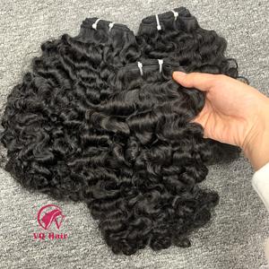 Precio de fábrica al por mayor, proveedor de pelo rizado birmano, pelo virgen rizado profundo humano sin procesar para mujeres - Product Image 4