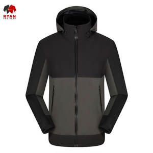 Chaqueta Softshell de Diseño Personalizado Ryan Pro Gear para Hombre, con Capucha, Tejido Transpirable, con Logotipo Personalizado, Antibacteriana - Product Image 4