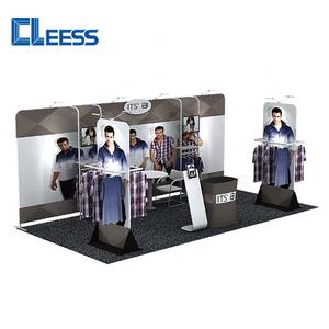 Stand de Exhibición Portátil de 10x20 con Fondo de Tela Tensada de 3x6m para Ferias Comerciales - Product Image 3