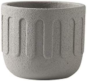 Pot de fleur en ciment Jardinière en béton Décoration de jardin Accessoire d'extérieur Matériau durable Design moderne Jardinage urbain Décoratif - Product Image 4