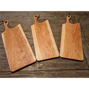 บอร์ดชีสไม้แนวชนบทสำหรับตกแต่งห้องครัวในฟาร์มเหมาะสำหรับตัดผักผลไม้ชีสบอร์ดสแตนเลส - Product Image 5