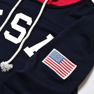 Perfashion, sudadera de algodón 100% para mujer, Top corto con manga larga, logotipo bordado, estampado de abullonado, Sudadera con capucha de invierno con patrón 3D - Product Image 5