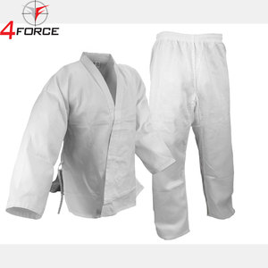 Conjuntos de Uniformes de Karate Premium para Entrenamiento y Competición, Mezcla de Algodón Reforzada, Ligeros, con Logotipo Frontal Personalizado Bordado - Product Image 4