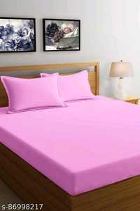 Draps de lit double King Size 125GSM Tissu doux durable et lisse Literie de luxe confortable Ensemble de draps Essentiels pour la chambre à coucher - Product Image 4