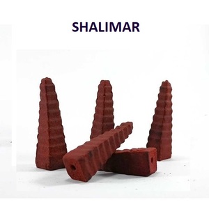 Cônes d'encens à reflux en Pyramide de Shalimar naturel, approvisionnement en gros à un prix élevé (rouge) - Product Image 1