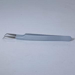 Pinzas para pestañas, logotipo personalizado, Etiqueta Privada, punta de fibra de acero inoxidable, venta al por mayor, pinzas de extensión de punta de fibra - Product Image 2