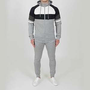Survêtement d'hiver 2 pièces pour hommes personnalisé ensemble élégant de pantalons de survêtement à capuche 100% coton tendance grande taille survêtement - Product Image 4