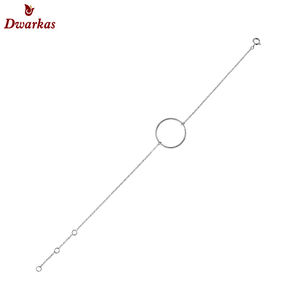 Three S925 Sterling <b>Silver</b> Circle <b>Bracelets</b> Classic Style Plain Jewelry for Gifts and Parties - Product Image 4