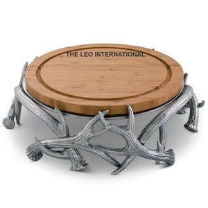 Acero inoxidable Metal negro vidrio forma única brillante pulido creativo bajo esmaltado Platos y platos bandeja para servir decoración del hogar - Product Image 4