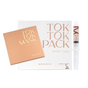 Tok Tok Pack Korean Facemask Moisturizing and Whitening Glass Skin Improver for Face & Body - Product Image 1