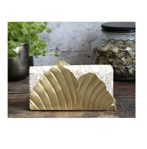 ที่ใส่กระดาษทิชชู่ทองเหลืองแบบถือสำหรับงานแต่งงาน - Product Image 1