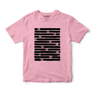 เสื้อยืดเจอร์ซีย์ปาเลสไตน์ผ้าฝ้าย 100% - ระบายอากาศได้ดี ดีไซน์เรียบง่ายสำหรับพิมพ์ลาย - Product Image 3