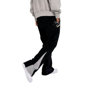 Pantalons décontractés pour hommes de style extérieur, coupe ample, tissu en toile, style tendance, écologique - Product Image 5