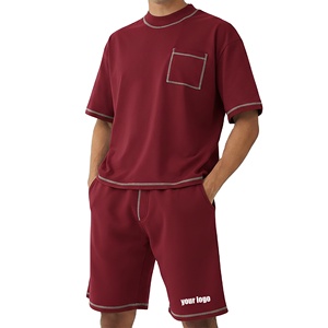 Conjunto de Verano para Hombre, Estilo Casual y Elegante, Camisa Transpirable y Pantalones Cortos Cómodos, Ideal para Actividades al Aire Libre - Product Image 1