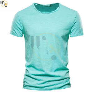 Venta caliente 100% Camiseta de algodón Logotipo personalizado Precio al por mayor Camiseta de manga corta para hombres 2024 Camiseta para hombres más vendida en venta - Product Image 2