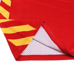 Camiseta de malla sublimable en blanco para bordar, diseño personalizado, reversible, para hombre, sin mangas, de secado rápido y transpirable - Product Image 6