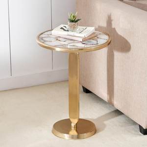 Mesa Auxiliar de Lujo, Muebles Modernos para el Hogar, Mesa de Centro, Exhibición de Piso, Mesa de Metal Portátil y Antideslizante, Suministros de Muebles - Product Image 3