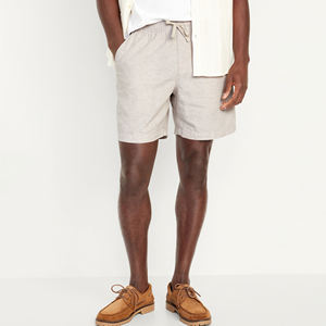 Bermuda décontracté pour hommes de qualité supérieure le plus vendu OEM Logo personnalisé Nouvelle arrivée Short en polaire uni Caractéristique respirante - Product Image 2