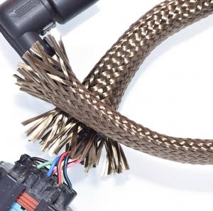 Manchon en fibre de verre de basalte extensible résistant aux hautes températures, manchon de protection résistant à la chaleur, manchon tissé en fibre de basalte - Product Image 6