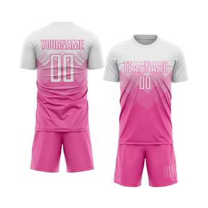 Uniformes de Fútbol Personalizados por Sublimación, 100% Poliéster Ecológico, Pantalones Cortos Transpirables con Diseño Estampado de Verano, Colocación del Logotipo y Color - Product Image 1