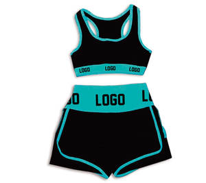 Transpirable Fitness Top Sujetador deportivo Gimnasio Pantalones cortos Ropa de yoga 2 piezas Ropa Streamline Nuevo Fitness Gym Conjuntos de mujer - Product Image 2