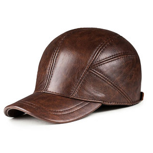Chapeaux en cuir de conception unique d'usage de mode de chapeaux en cuir confortables légers imperméables pour l'adulte - Product Image 6