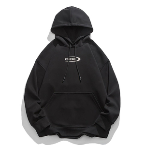 ขายส่ง streetwear เฮฟวี่เวทเสื้อกันหนาวหมวกขนาดใหญ่ไม่มีเชือกล้างวินเทจกรดล้างบุรุษเสื้อฮู้ด - Product Image 3