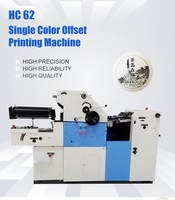 Machine d'impression offset double couleur, imprimante offset, machine d'impression de journaux pour format A2 A1 A4