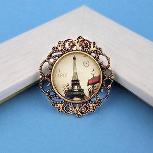 Jeweljunk ajustable chapado en oro antiguo París diseño anillo de dedo anillos de moda 1505543 - Product Image 1