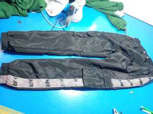 Pantalones Deportivos de Alta Calidad para Hombre, de Algodón, Bordados, con Cordón Ajustable, Pedrería, Bolsillos Desmontables - Product Image 5