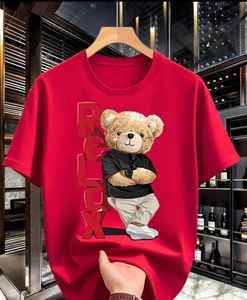 men's Essential Ultra Soft Comfortable T-<b>Shirt</b> Summer Eco-Friendly Appliques Denim Batik Corduroy Fabrics 100% Cotton Patches - Product Image 4