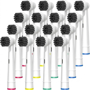Low-Noise Vibration Compatible Round <b>Toothbrush</b> <b>Head</b> Replacements Generic for Oral Bs Electric Brush Refills Wholesale - Product Image 1