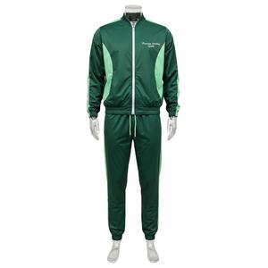 Ensemble de survêtement de course à pied pour homme, coupe-vent à séchage rapide, en nylon, avec bande réfléchissante, vêtements de sport personnalisés, 2 pièces - Product Image 1