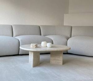 Ensemble de dessous-de-verre en pierre de travertin hexagonale prêt à offrir, résistant à la chaleur, finition naturelle, élégant, durable, protection de table - Product Image 6