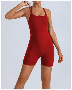 Ropa Deportiva para Mujer, Mono Deportivo de Una Pieza, Pantalones Acampanados de Secado Rápido, Mono de Yoga, Licra, Casual, Ajustado - Product Image 6