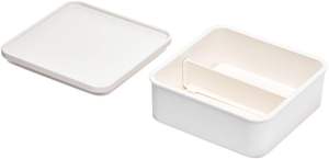 BPA-Free Reusable Microwaveable 3 Compartment Plastic Bento <b>Lunch</b> <b>Box</b> Kids-Friendly School <b>Office</b> Meal Prep Food Fresh Packaging - Product Image 3