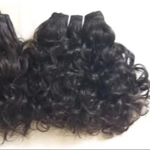 มัดผมมนุษย์สำหรับต่อผมแบบหยิกสำหรับเด็กจากอินเดีย - Product Image 1