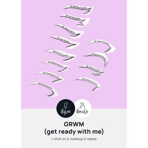 Plantillas Adhesivas para Delineador y Sombra de Ojos A3shop AOA, Plantillas de Silicona para Cejas para Maquillaje y Aplicación de Ojos - Product Image 2