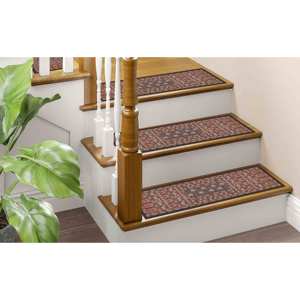 พรมพิมพ์ลาย - ลายคิลิมทันสมัย ซักเครื่องได้ พรมกันลื่นสำหรับบันได โกเบลน - Product Image 2